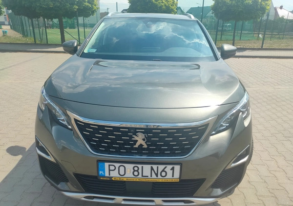 Peugeot 3008 cena 70000 przebieg: 85000, rok produkcji 2019 z Mosina małe 56